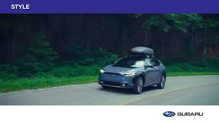 Subaru 2023 Solterra Accessory Highlights