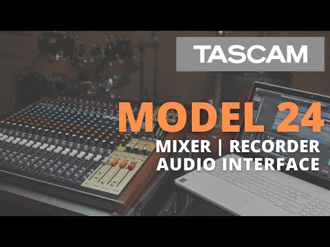 Tascam Model 24 Table de Mixage Analogique avec Enregistreur Numérique