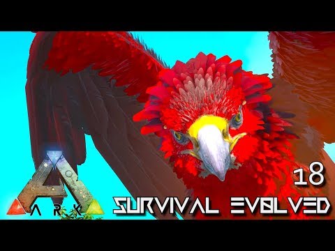 ARK: SURVIVAL EVOLVED: ALPHA GRIFFIN TAMING & SCION E18 !!! ( ARK EXTINCTION CORE MODDED )
