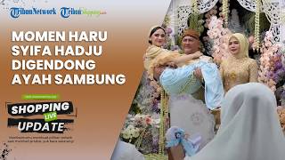 Keberadaan Ayah Kandung Dipertanyakan, Momen Syifa Hadju Digendong Ayah Sambung di Siraman Disorot
