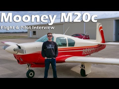 Mooney M20c - Flight and Pilot Interview