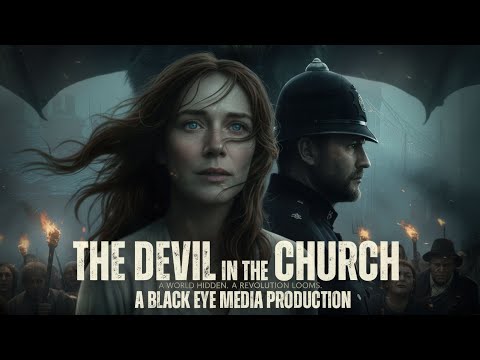 The Devil In The Church. Fantasy drama creature short movie. Monster Dragon fighting for its life