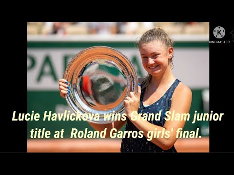 Lucie Havlickova wins French Open Grand Slam junior title | Lucie Havlickova defeated Solana Sierra
