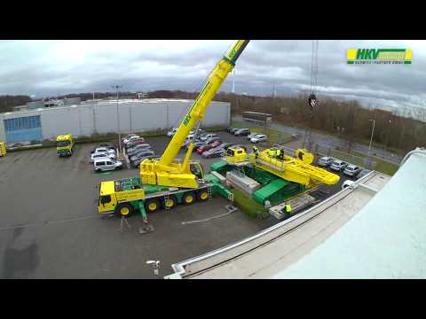 HKV Schmitz + Partner GmbH - Erstaufbau Raupenkran Liebherr LR1500