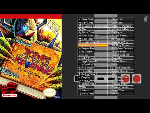 StarTropics 2 Soundtrack (NES OST, 48 Tracks) Zoda's Revenge: StarTropics II