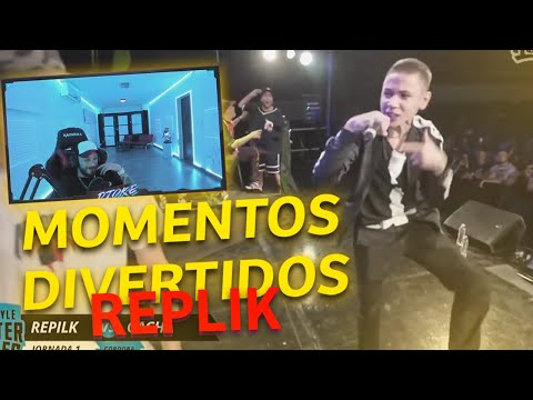 DTOKE REACCIONA A MOMENTOS DIVERTIDOS DE REPLIK  | FRASES EXTRAÑAS Y ENTREVISTAS SIN SENTIDO