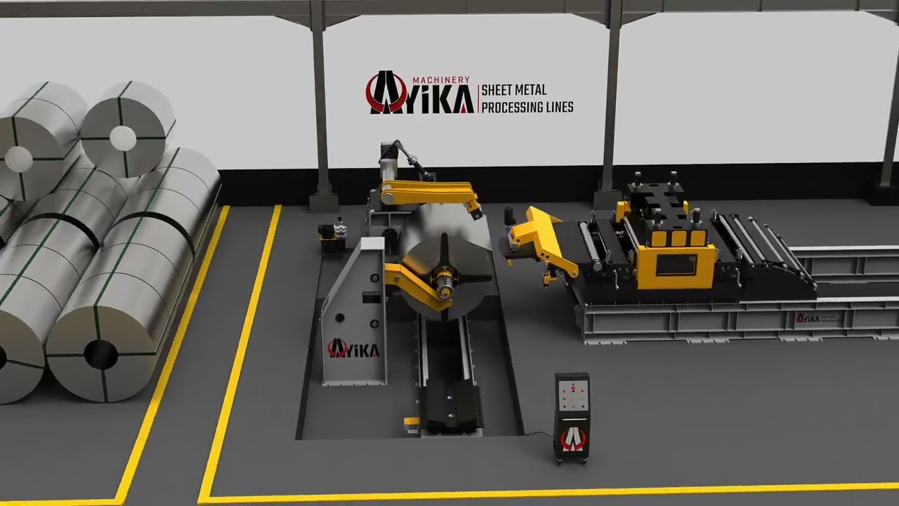 Coil Slitting Line (0.5 - 4 mm x 1600 mm x 20-25 Ton) (Rulo Sac Dilme Hattı)