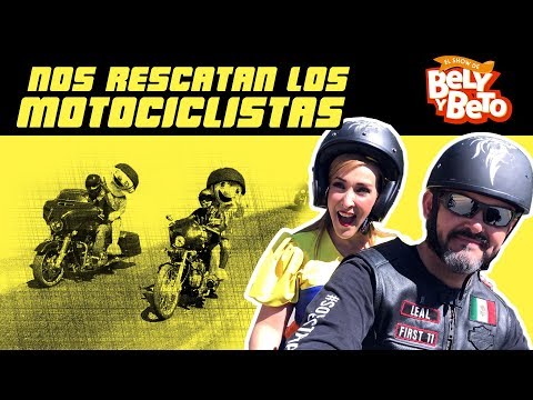 Nos Rescatan los Motociclistas - Bely y Beto