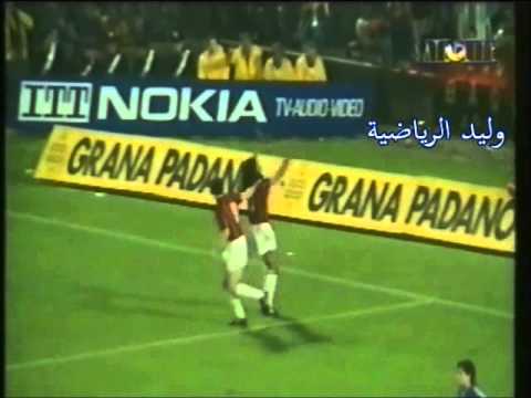 لمسات فان باستن ضد ريال مدريد أياب نصف نهائي أبطال أوروبا موسم 89 م