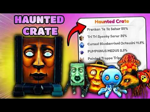 Halloween Brainrots👻 Haunted Crate in Brainrot Evolution (Roblox)