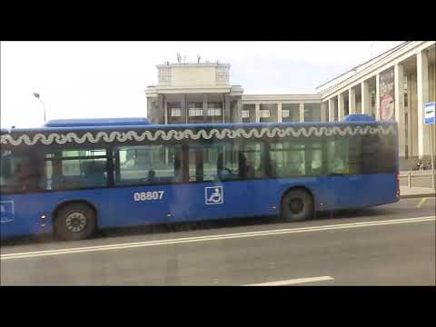 Немного Москвы из окна рейсового автобуса