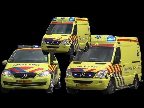 31/05/2014 Verschillende ambulances met spoed naar verschillende meldingen