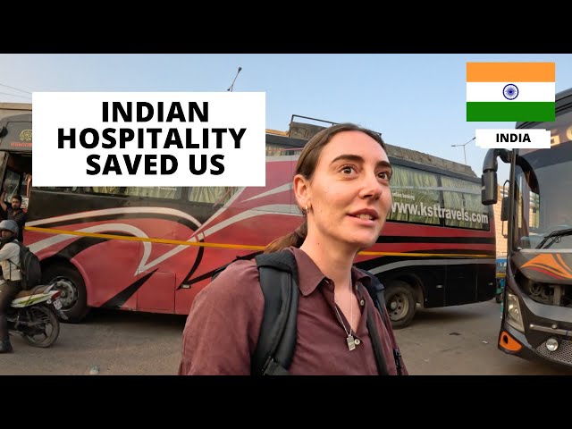 Travel vlog - $30 CHAOTIC Night Bus in India – Sick & Lost