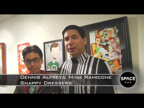 'Big Bang Theory' Art Show Brings Out The Geek Chic | Video