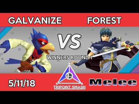 Tripoint Smash 11 - Winners Round 1 - Galvanize (Falco) Vs. Forest (Marth)