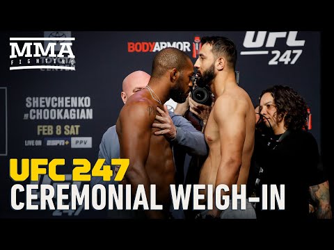 UFC 247 Ceremonial Weigh-In Highlights - MMA Fighting