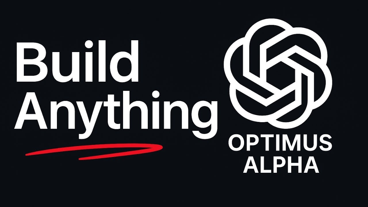 Optimus Alpha: Build ANYTHING! 🤯