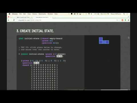 Houston Functional Programmers Meet Up: ClojureScript