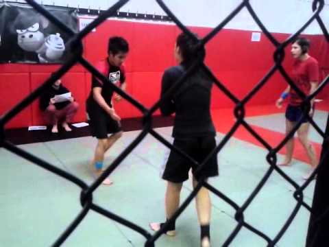 Liana Tunmer grappling