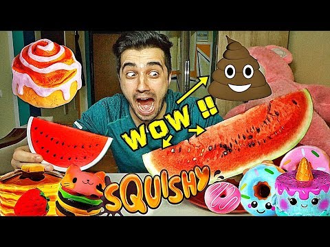 SQUISHY FOOD vs. REAL FOOD 2 !! (CRAZY CHALLENGE)