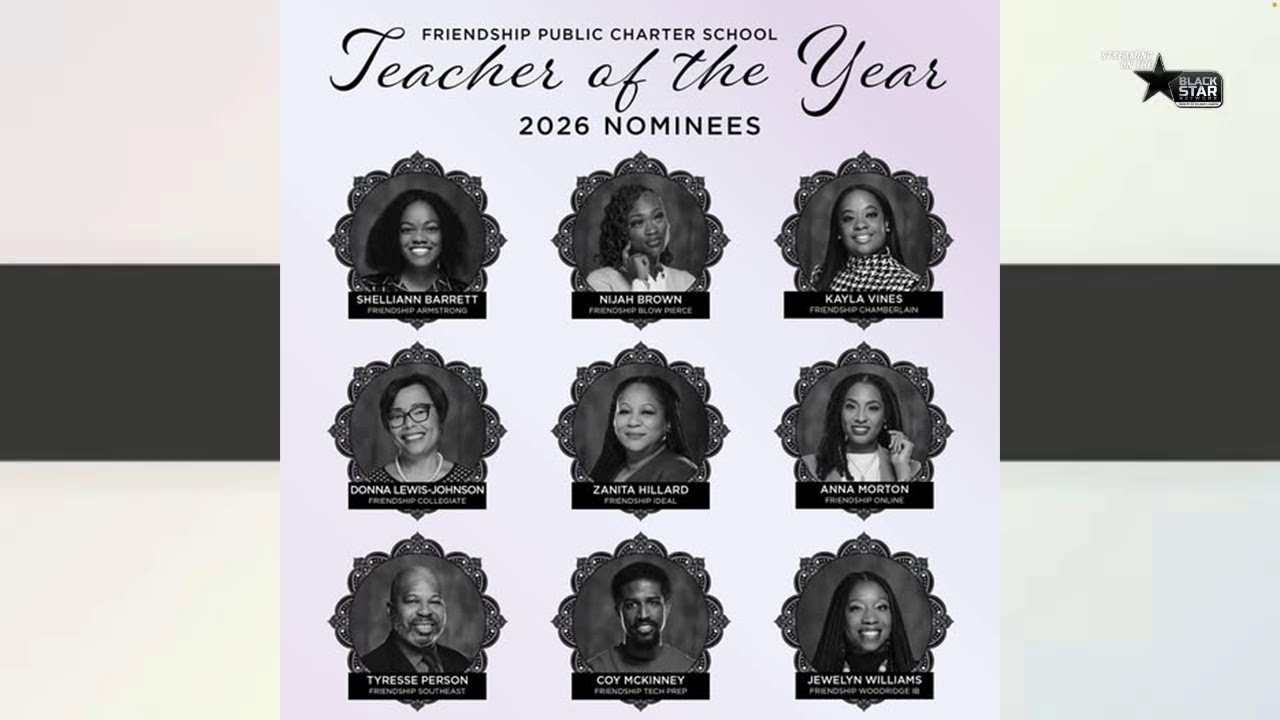 Roland emcees the Friendship Public Charter Teacher Of The Year Gala