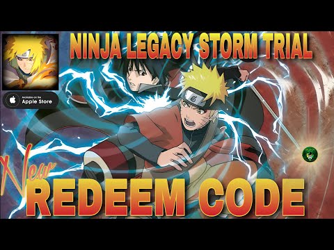 Ninja Legacy: Storm Trial New Redeem Code 🎁 Valid Til (10/19) Naruto RPG game - iOS