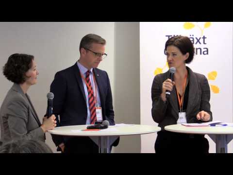 Anna Kinberg Batra, riksdagsledamot (M), på Tillväxtdagarna 2014