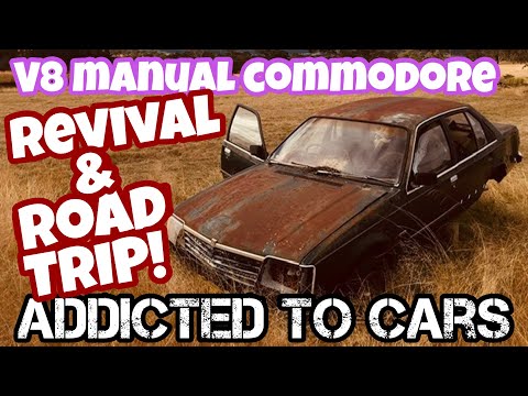 V8 MANUAL HOLDEN COMMODORE Resurrection and Road trip - PROJECT BOMBODORE! | Addicted to Cars