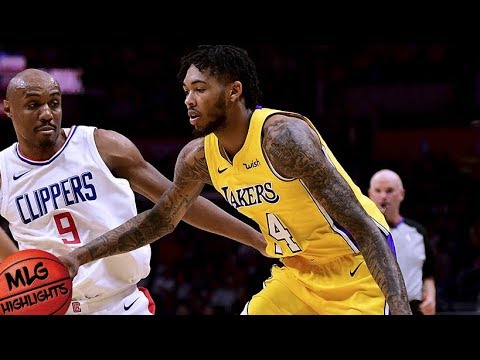 Brandon Ingram (12 pts) Full Highlights vs Clippers / Week 1 / Lakers vs Clippers / 2017 NBA Season