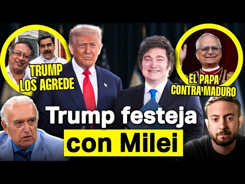 🚨 TRUMP CELEBRATES WITH MILEI: MADURO CORNERED AND BRAZIL IN FLAMES | AGUSTÍN LAJE AND CARLOS RUC...