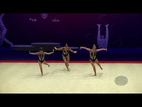 Great Britain 2 (GBR) - 2021 Acrobatic Worlds, Geneva (SUI) Combined  Women's Group