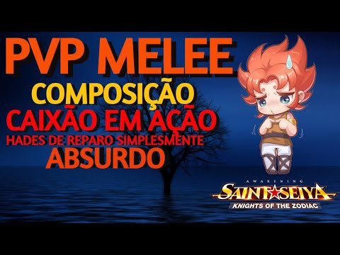 PVP MELLE COMPLETO, COMPOSIÇÃO CAIXÃO EM AÇÃO, HADES DE REPARO FINALIZADO - SAINT SEIYA AWAKENING