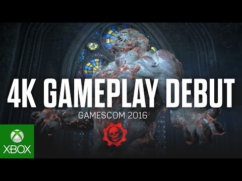 Gears of War 4 - 4K Gameplay Debut (Gamescom 2016)