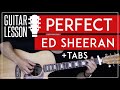 Perfect Guitar Tutorial - Ed Sheeran Guitar Lesson 🎸 |Solo + Fingerpicking + Chords + Guitar Cover|