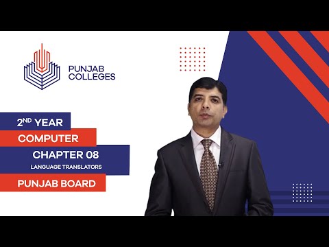 PGC Lectures-Inter Part II-Punjab Board- Computer - Chapter 08 - Language Translators