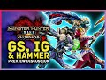 Great Sword, Insect Glaive & Hammer Switch Skills - MHR Sunbreak Weapon Preview Discussion