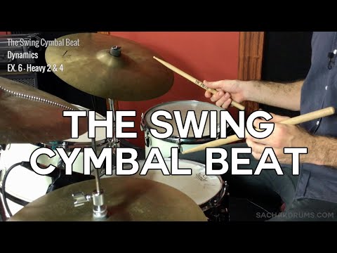 The Swing Cymbal Beat (Beginner Jazz Drumming Lesson)