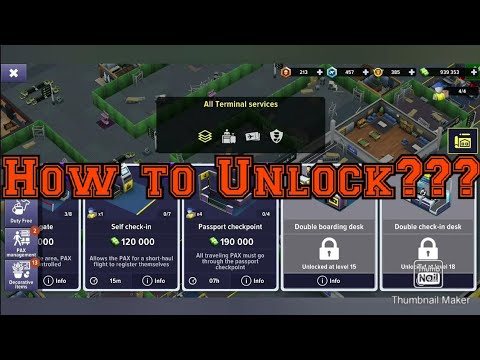 How to: Unlock... | Airport Simulator: First Class - YouTube