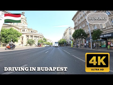 Driving in Budapest: A 4K UHD Journey Through Hungary's Capital