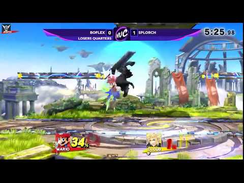 NUC28 - bo_FLEX vs SPLORCH - Smash 4 Losers Quarters