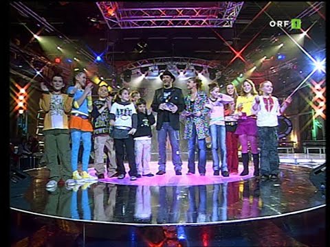 Ende des Finales - KIDDY CONTEST 2004