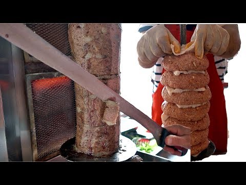 Turkish Doner Kebap Mere Ground Beef Simple Minced Doner