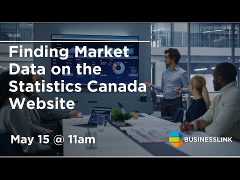 Market Data on Statistics Canada