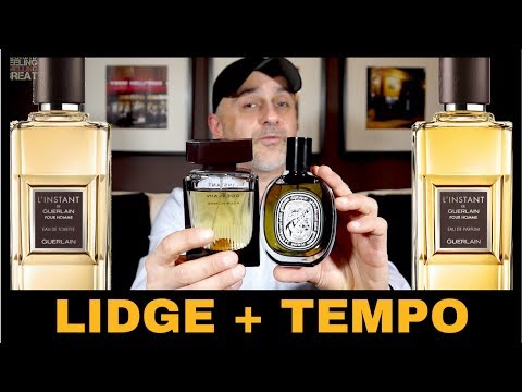 LIDGE (Original) vs Guerlain L'Instant De Guerlain Pour Homme EDP (Latest) vs Diptyque Tempo Video