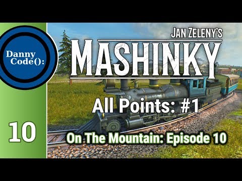 Mashinky: The Mountain Ep 10 - All Points #1 [Gameplay - Signal Tutorial - Let's Play]