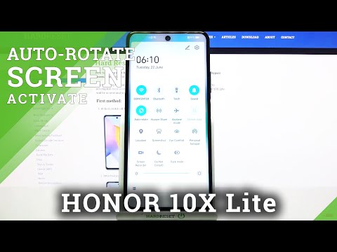 How to Turn On Auto Rotate in HONOR 10X Lite – Enable Auto Rotation