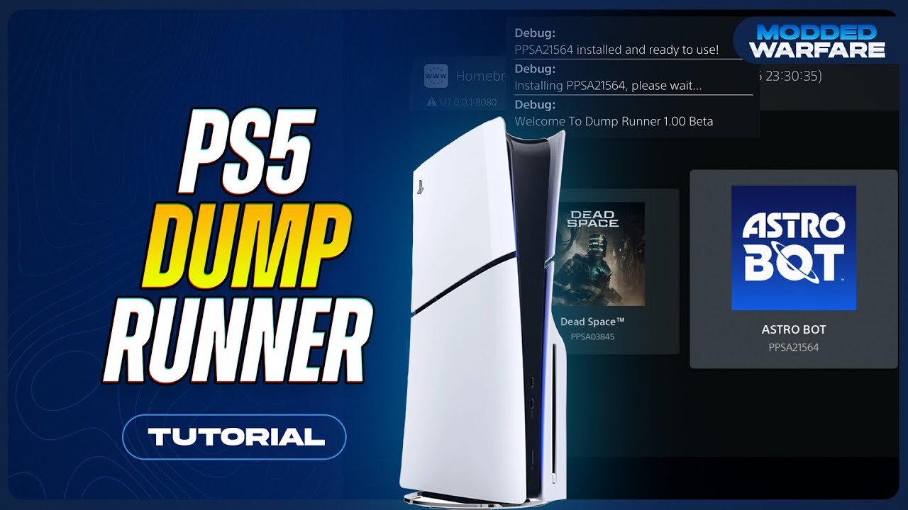 Run your PS4/PS5 Games with the New PS5 Dump Runner!