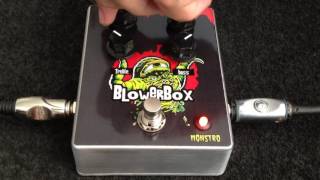 Video thumbnail for Pedal Handmade Blower Box Bass Drive | Drive Para Baixo | True By Pass by Monstro Effects