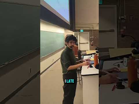 No one will be late again after watching this🥵 #pov #collegelife #prank #socialanxiety