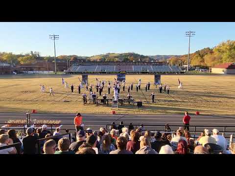 MSHS Marching Band's performance of "Category 5" at the Chilhowie Band Competition on 10/24/2024.